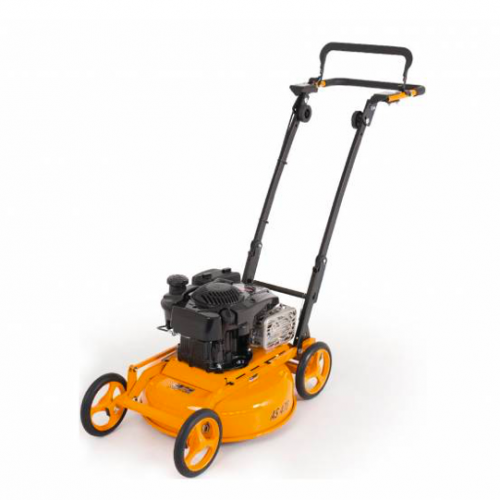 orange commercial lawn mower