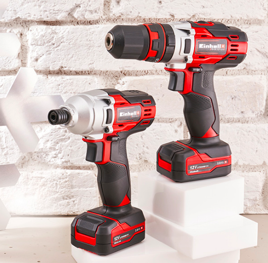 Einhell 12V Combi Drill & 12V Impact Driver Twin Pack - Ibbetts