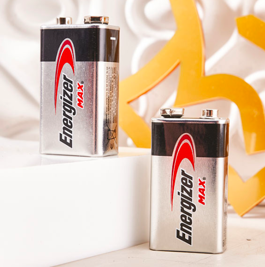 Energizer Twin Pack of 9V Batteries